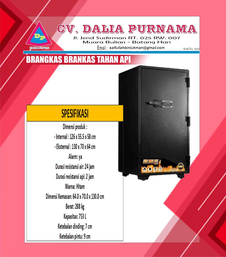 Brankas KRISBOW Tahan Api