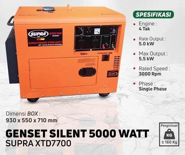 GENSET 5000 WATT