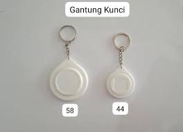 gantungan kunci polos ukuran 58 MM