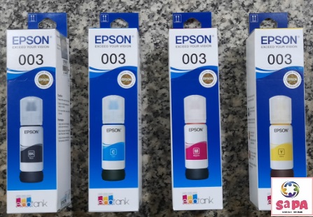Tinta EPSON BK/Y/M/C