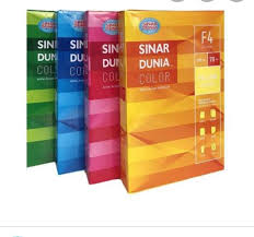 Kertas F4 70 gr Warna