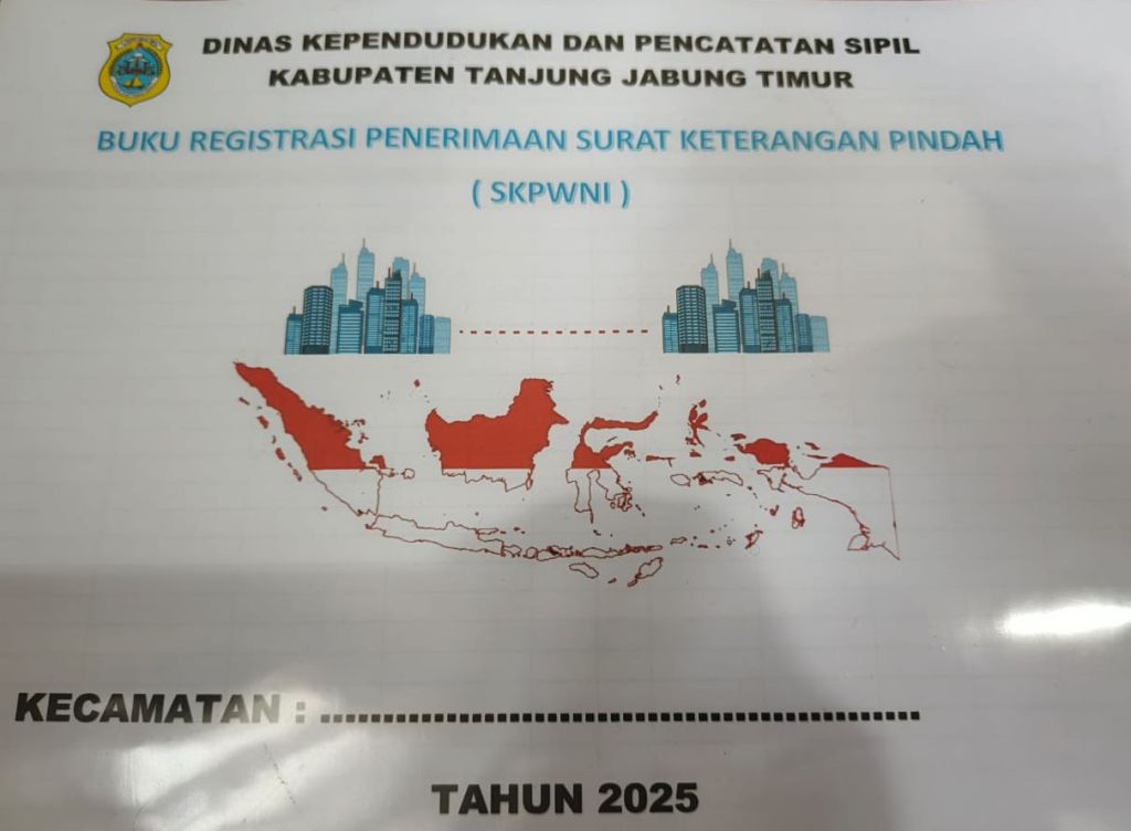 Cetak Buku Registrasi Penerimaan SKP