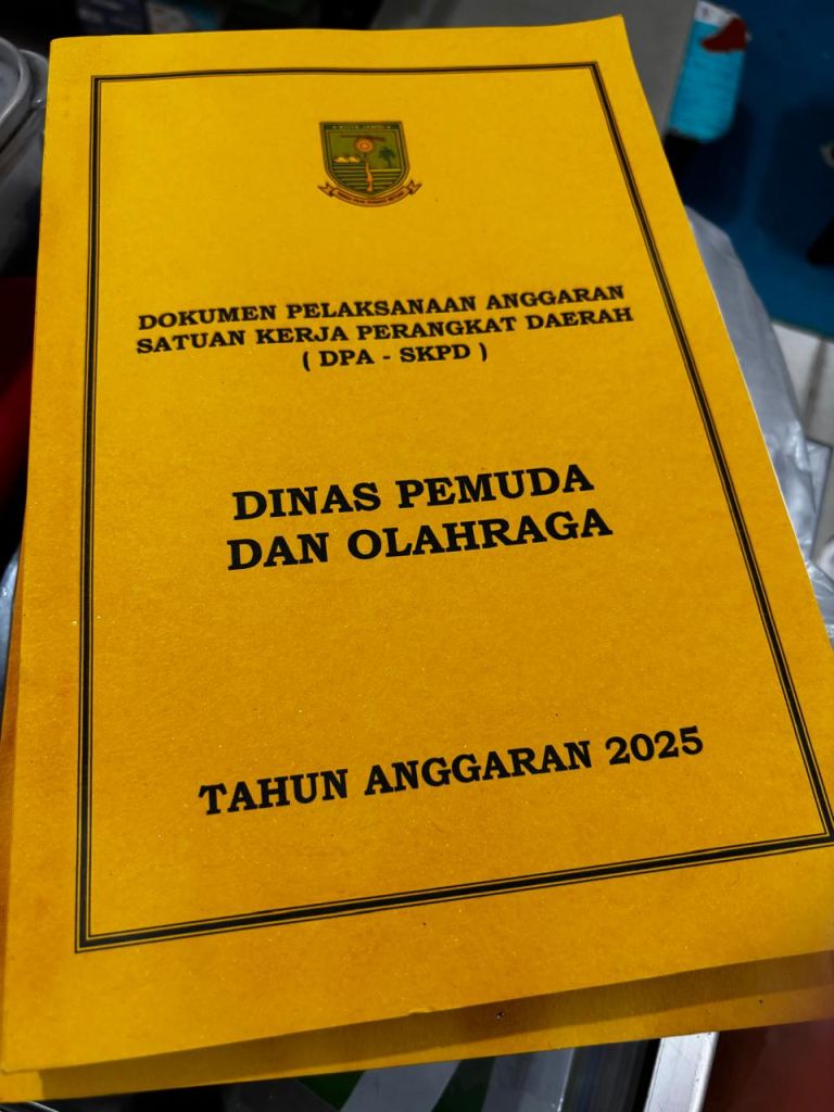 Cetak DPA/RKA/RKA-P