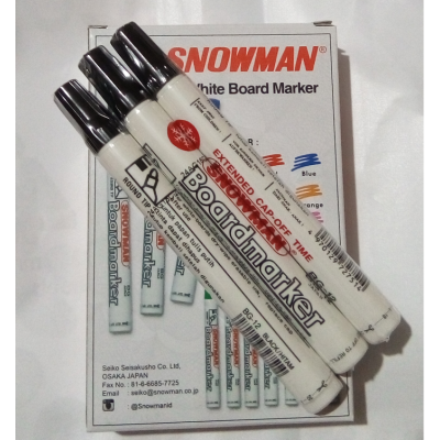 Spidol Snowman White Board