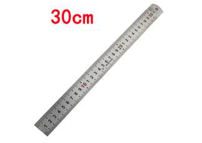 PENGGARIS BESI 30 CM