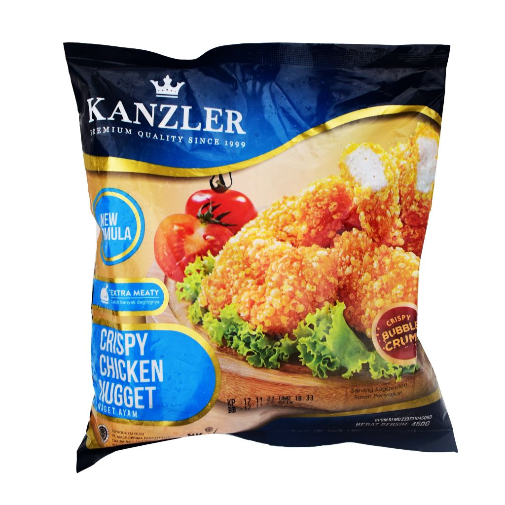 KANZLER CRISPY CHICKEN NUGGET 450 GR