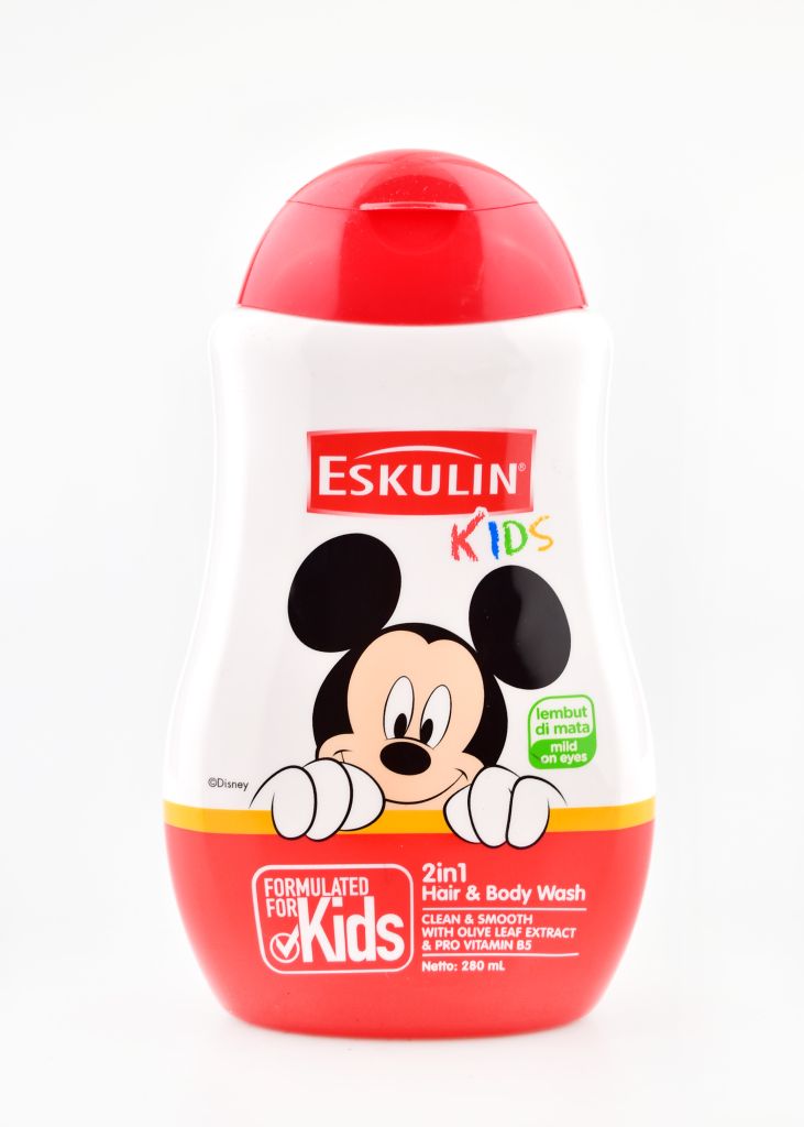 ESKULIN KIDS HAIR & BODY WASH CLEAN & SMOOTH 280 ML