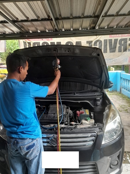 Service AC (Cuci AC + Flushing)