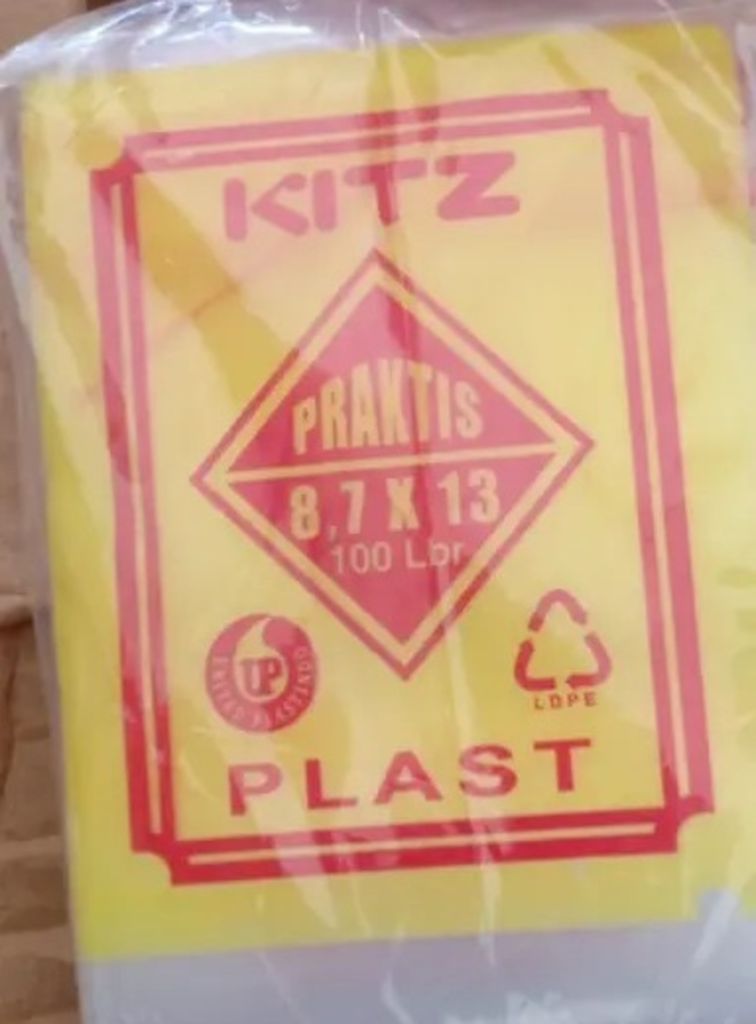 Plastik Klip 8,7 x 13