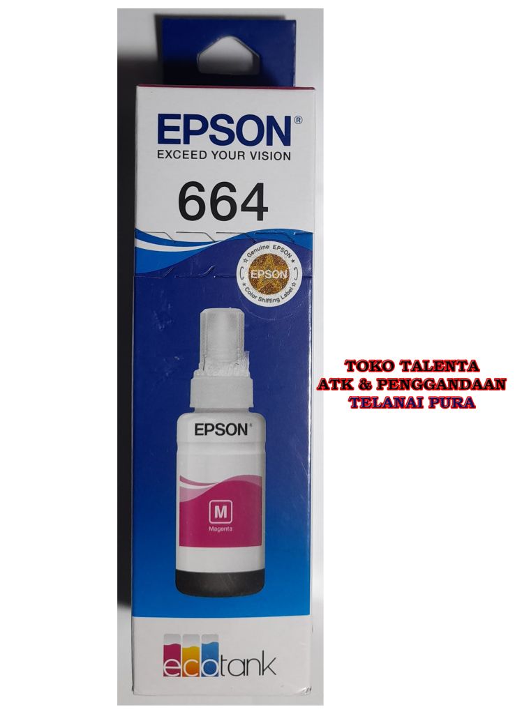 TINTA EPSON 664 MERAH