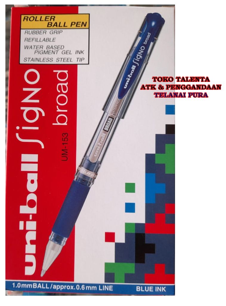 PENA SIGNO BIRU