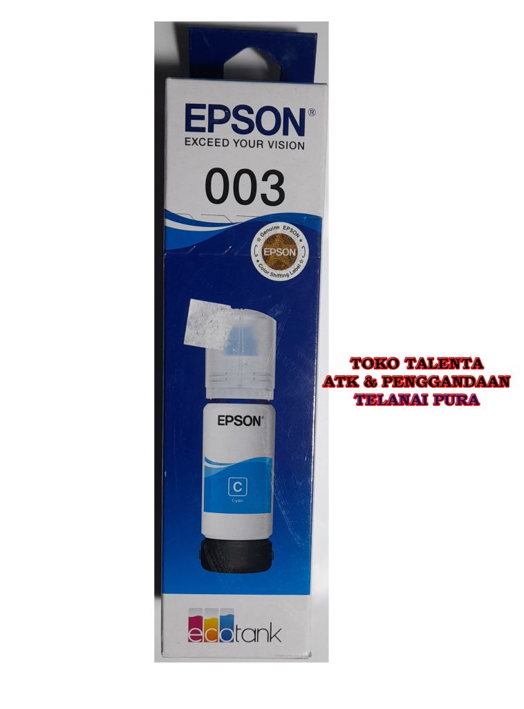 TINTA EPSON 003 BIRU