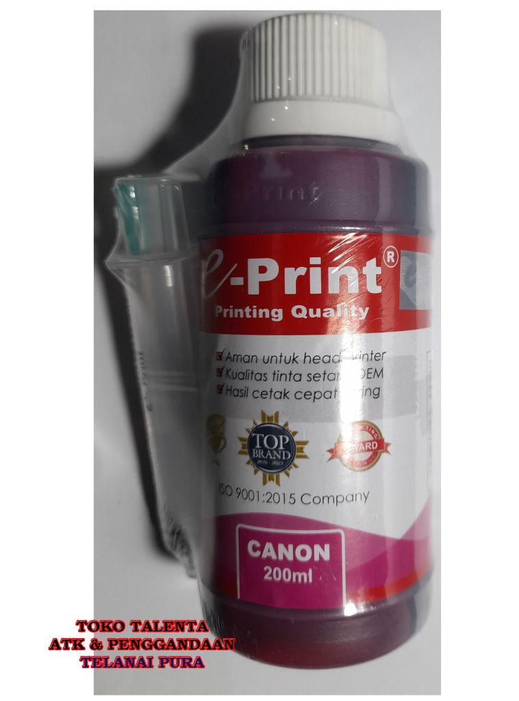 tinta Canon Eprint 200ml MERAH