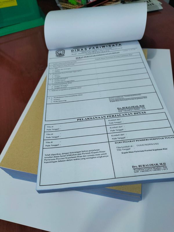 Cetak Blanko disposisi