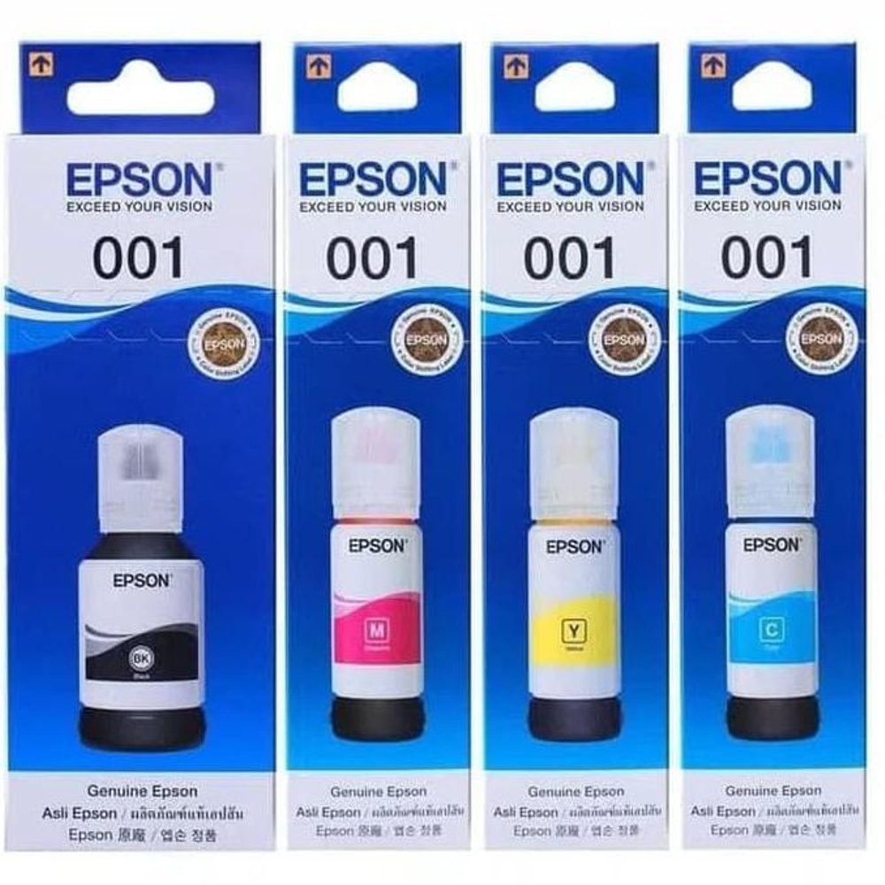 Tinta Printer Epson Warna-Warni 001 H