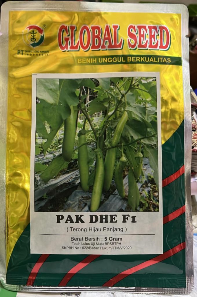 bibit terong Pak De f1 (Global Seed)