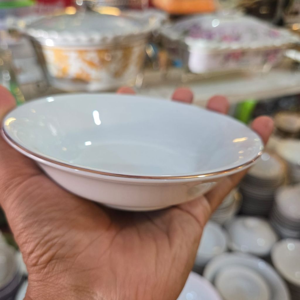 PIRING / MANGKOK LAUK 5,5 INDO KERAMIK