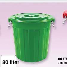 Ember Plastik pakai tutup