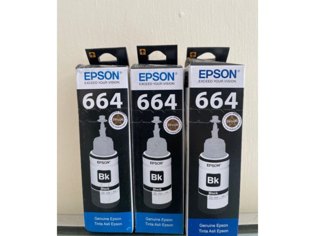 TINTA EPSON 664 HITAM