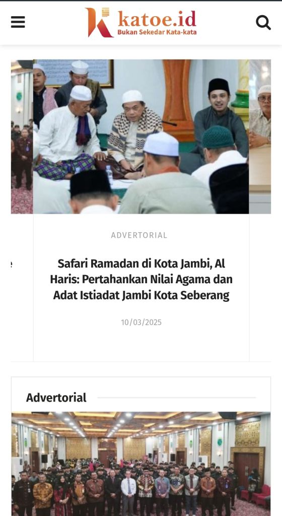 Berita ADV / Berbayar