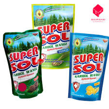 Cairan Pembersih Lantai Merk Super Sol