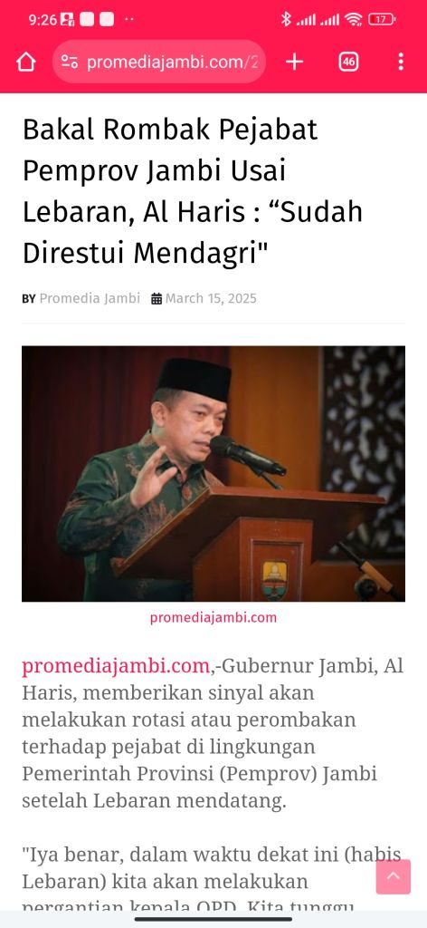 Berita Advertorial Maret