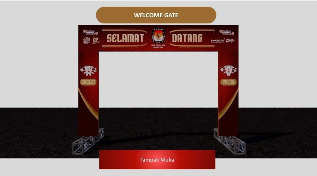 Gate Event Pameran + Riging