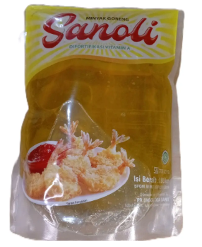MINYAK GORENG SANOLI 1LITER