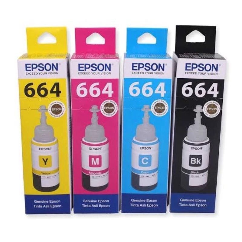 TINTA EPSON 664 (B.C.M.Y)